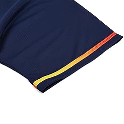 DEHANER Navy Plain Baseball Jerseys for Men Women