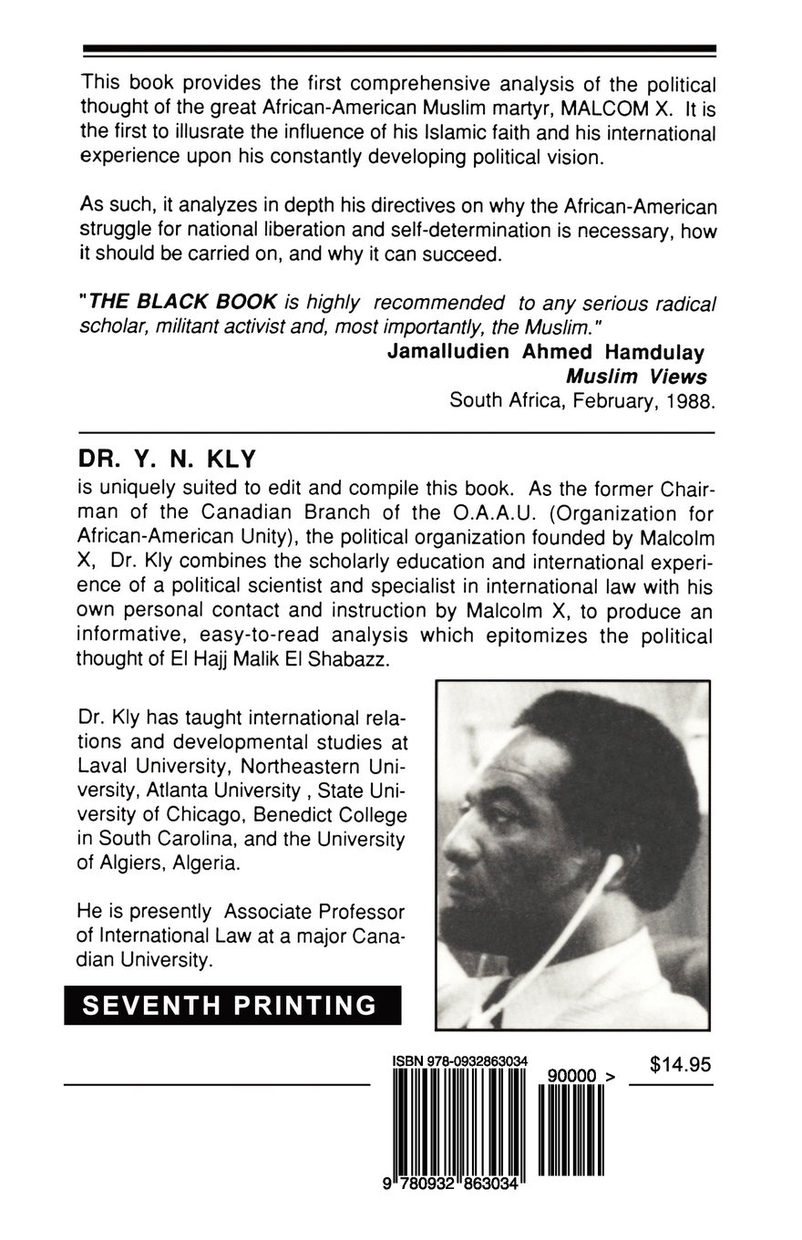 The Black Book True Political Philosophy Of Malcolm X Amazon Es Kly Y N Libros En Idiomas Extranjeros