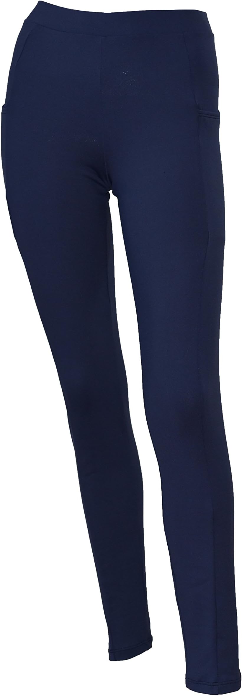 Private IslandWomen UPF 50+ Side Pockets Long Leggings Pants Swim Beach Swimsuit Rash Guard Bathing Bottom (RLLP)
