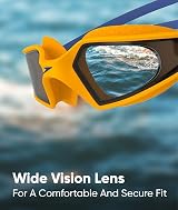 Speedo Hydropulse Youth Goggle Unisex Comfortable Adjustable Anti-Fog Anti-Leak view 5