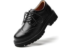 TKKAE Oxford Shoes for Women Women's Oxford Shoes Platform Classic Lace Up Loafers Comfortable Dress Business Casual Work Office Oxfords Shoe for Ladies