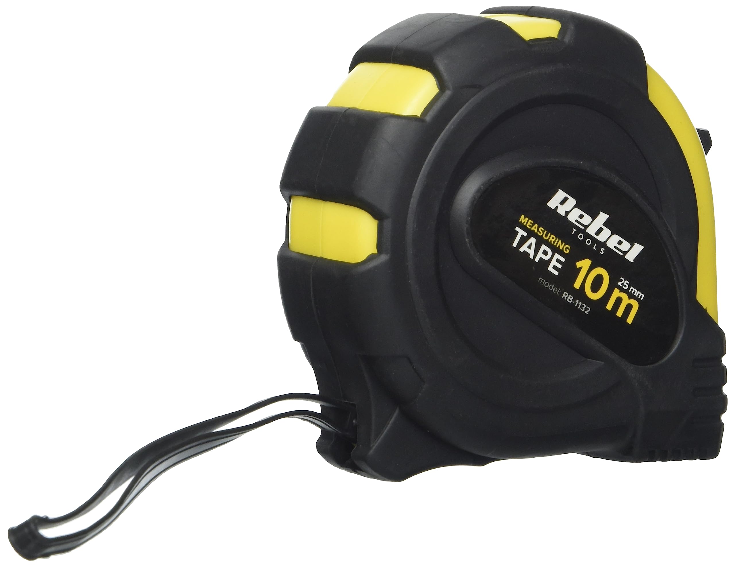 Professional Heavy Duty Tape Measure with Reel System 10 m Width 25 mm