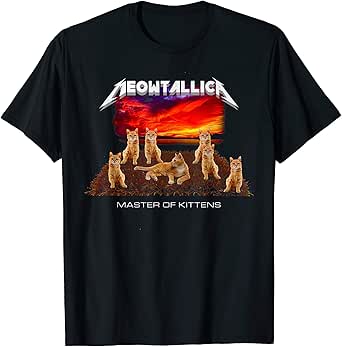 meowtallica shirt