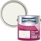 Johnstone's One Coat Matt Emulsion Paint Antique White 2.5L view 2