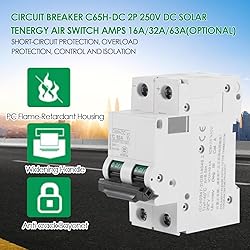 2P 250V Low Voltage DC Miniature Circuit Breaker