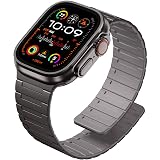 SNBLK Magnetic Watchband Compatible with Apple Watch for Men 44mm 45mm 46mm 49mm 42mm 41mm 40mm 38mm Women, Silicone Sport Strong Magnet Strap for iWatch Series 11 Ultra 3 Ultra 2 Se 10 9 8 7 6 5 4 1