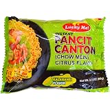 Lucky Me Pancit Canton 20 Pack Kalamansi Citrus Flavor (Instant Chow Mein)