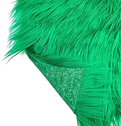 Ice Fabrics Faux Fur Fabric Squares - 10x10 Inches