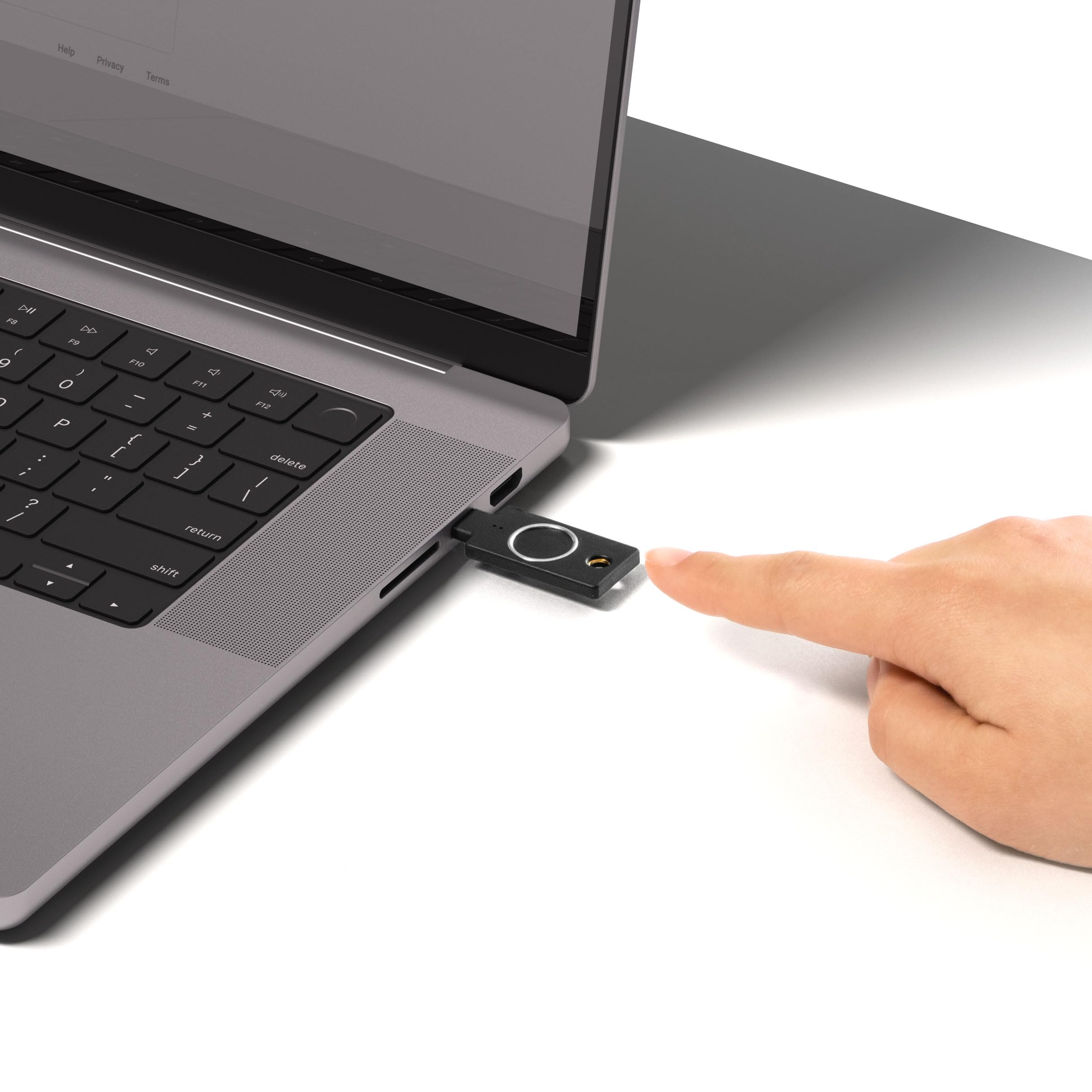 Yubico - YubiKey Bio C (FIDO Edition) - Basic Compatibility - Multi-Factor authentication (MFA) Security Key and passkey, Connect via USB-C, Biometric, FIDO Certified - Protect Your Online Accounts