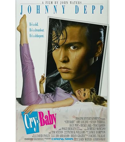 Amazon.com: 27 x 40 Cry Baby Movie Poster : Home & Kitchen