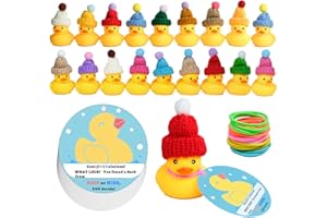 CRUISEAU Ducks Tags for Cruising 60 Packs Kit, 20 Rubber Ducks+20 Ducks Tags+20 Rubber Bands, Cruise Ducks Set for All Major Cruise