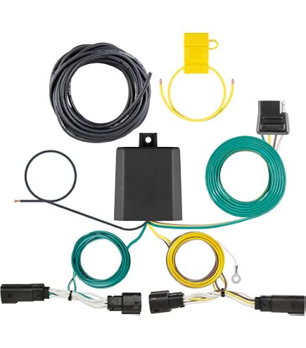 Amazon.com: Tekonsha T-One® T-Connector Harness, 4-Way Flat