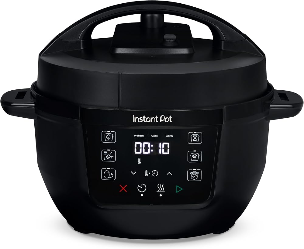 Instant Pot 3.8L Multicooker 7-in-1 Smart Cooker Stainless Steel Inner Pot Black