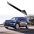 DOLKSN A-Pillar Front Molding Windshield Outer Trim w/Side Tape Fit for 2011-2019 Ford Explorer 4 Door Utility BB5Z-7803145-AA BB5Z-7803137-AB Driver Side (Left)