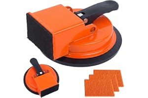 Floor Gap Fixer Tool, Strong Suction Cup Flooring Tool with Cushion Pad & 3 Spacers, Easy 2-Step Floor Gap Repair for Laminat