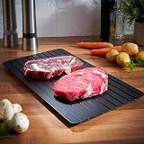 Ejoyous Quick Defrosting Plate Aluminum Thawing Tray Safe Kitchen Gadget view 4