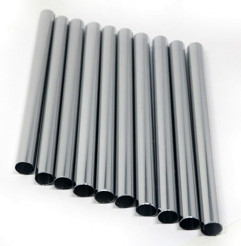 Radsnaps Chrome Pipe Covers - Pack of 10 for Outdoor Tools