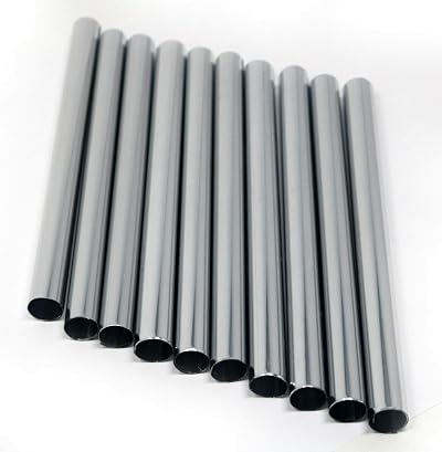 Radsnaps Chrome Pipe Covers - Pack of 10 for Outdoor Tools