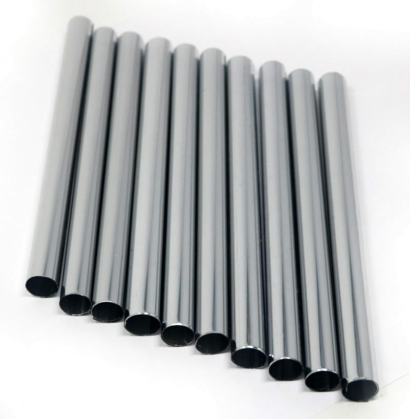 Radsnaps Chrome Pipe Covers - Pack of 10 for Outdoor Tools