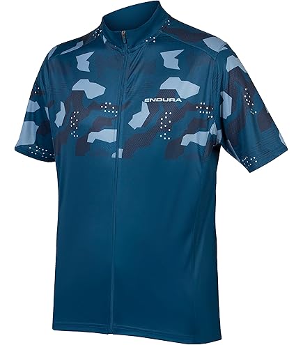 Endura Hummvee Ray Short Sleeve Cycling Jersey - Men's Relaxed Fit Bike Jersey With Pockets