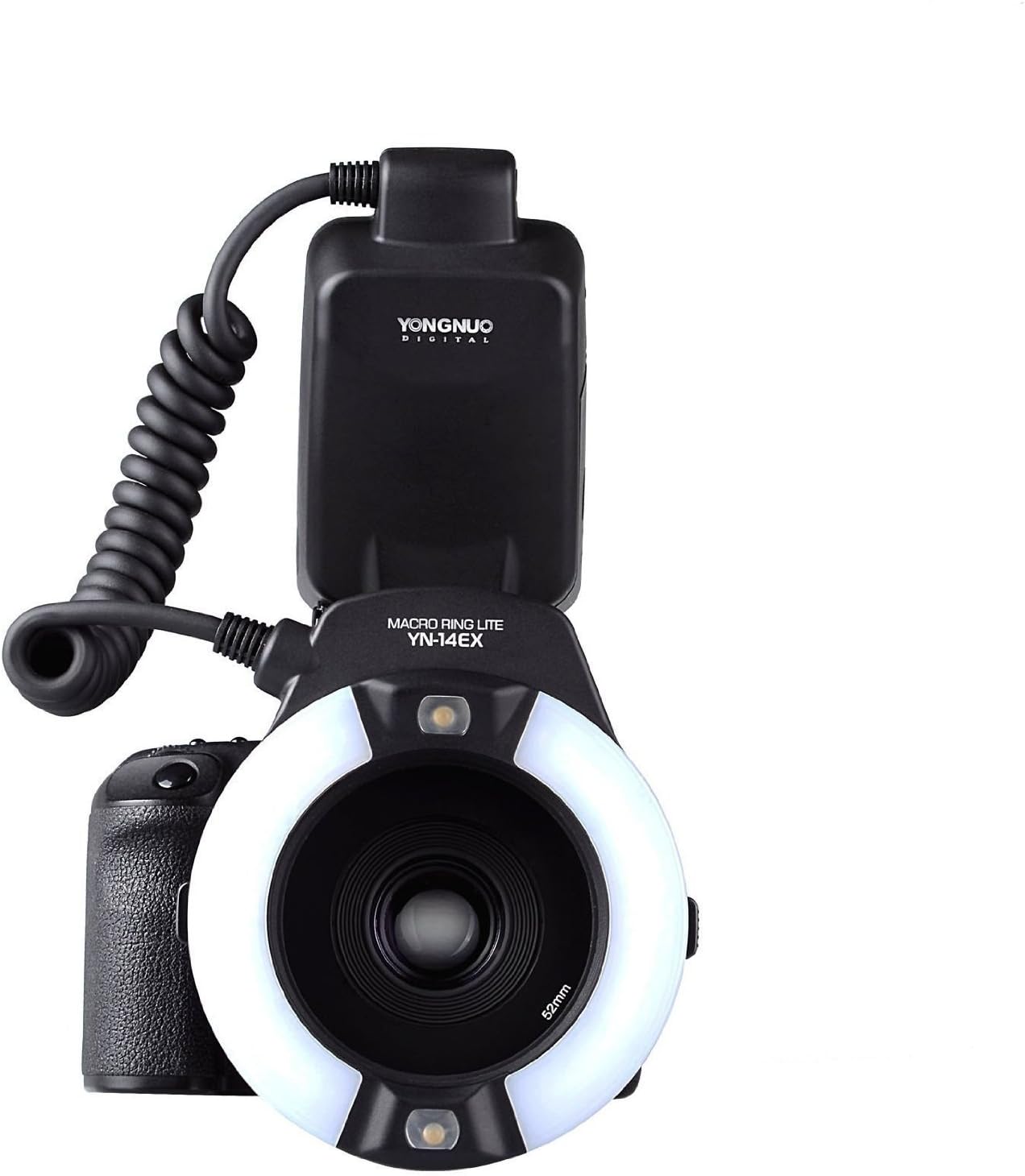 Yongnuo OS02734 digi-Express YN-14EX Macro TTL Flash Control Ring Flash Unit, Black
