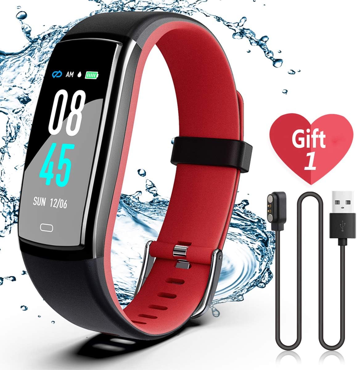 best fitness tracker watch with blood pressure and heart rate monitor