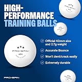 PRO-SPIN Portable Ping Pong Set with Retractable Net 2-Player view 9