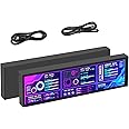 8.8 Inch PC Temperature Display, PC Sensor Panel Display, Computer Temp Monitor, IPS USB Mini Screen, AIDA64 CPU RAM DataTemperature Monitor for ARGB Computer Case Secondary Screen