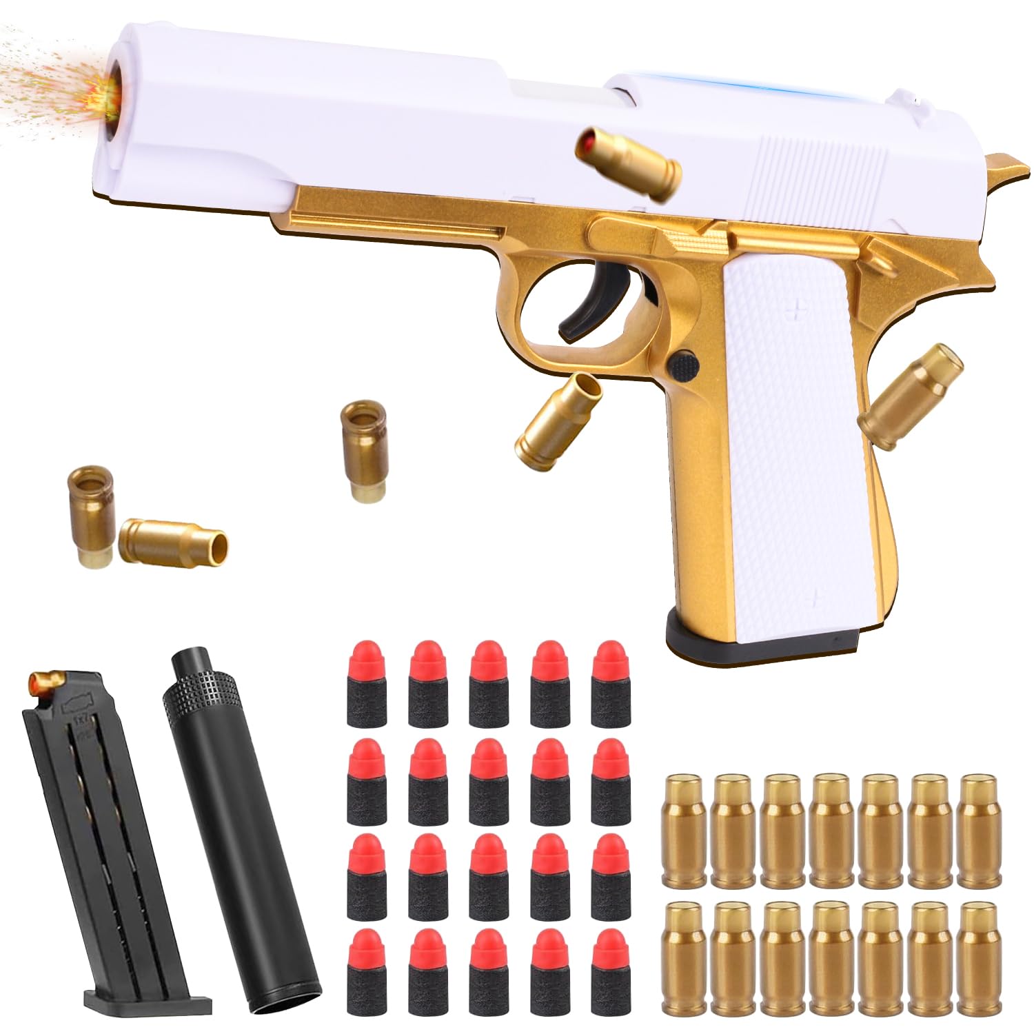 Unvtap Toy Gun, Ideal Toy Guns for Boys and Girls, Featuring Soft Bullets for Action Games, for Teenagers
