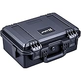 Lykus HC-3310 Waterproof Hard Case with Customizable Foam Insert, Interior Size 12.99x8.27x5.31 in, Suitable for pistol,camera,lens,drone,mic,flashlight,telescope,action cam,electronics,tools,and more