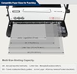 Rayson TD-1200R Wire Binding Machine 34 Hole 120 Sheet A4 3:1 Pitch view 3