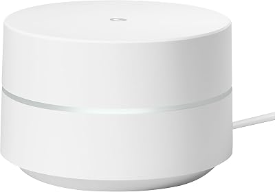 Google Wifi Whole Home System White Single Pack Fast Reliable Wi-Fi Router