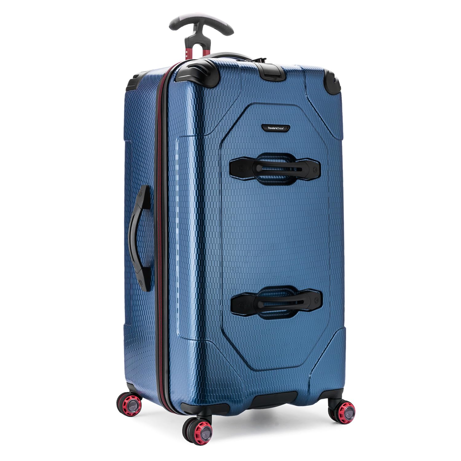 Traveler’s Choice Maxporter II 30″ Hardside Spinner Trunk Luggage, Expandable, Navy