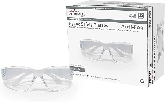 box of safety glasses