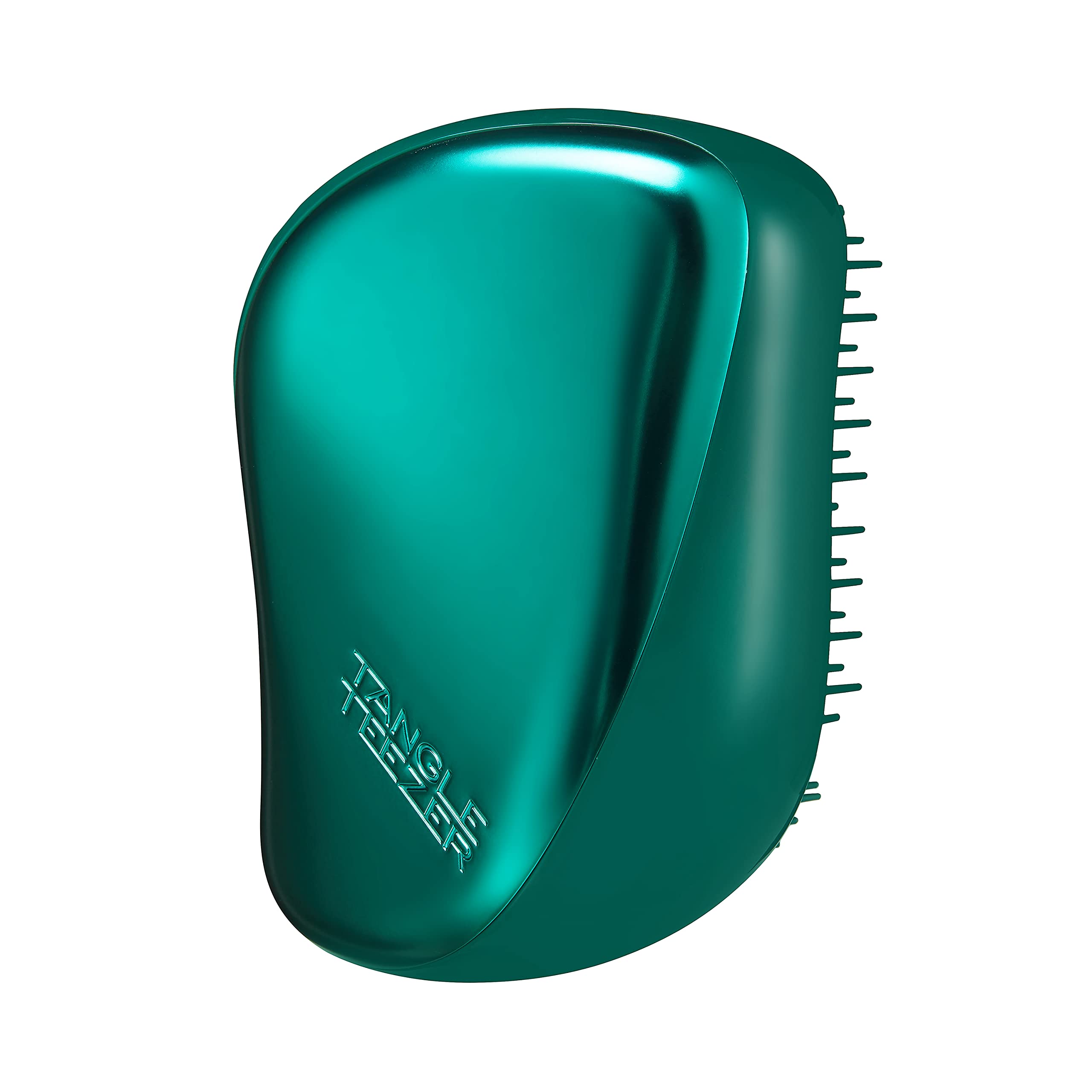 Tangle Teezer | The Compact Styler Detangling Hairbrush Wet & Dry Hair | Perfect Traveling & On The Go | Green Jungle — image 1
