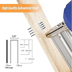 SITLDY 2800-Count 18 Gauge 1/4" Narrow Crown