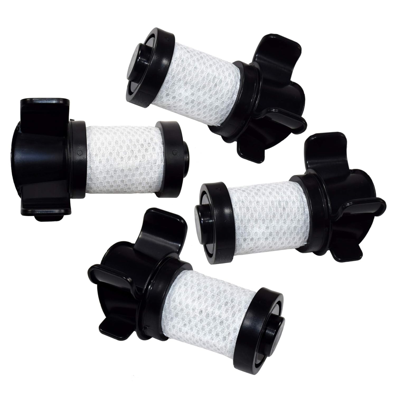 HQRP 4-Pack Pre-Motor Filter for Shark ION Rocket IR70 IR101, X30 Ultra-Light IR100, X40 Ultra-Light IR141 IR142 Cordless Stick Vacuum, XPREMF100 Replacement + HQRP Coaster