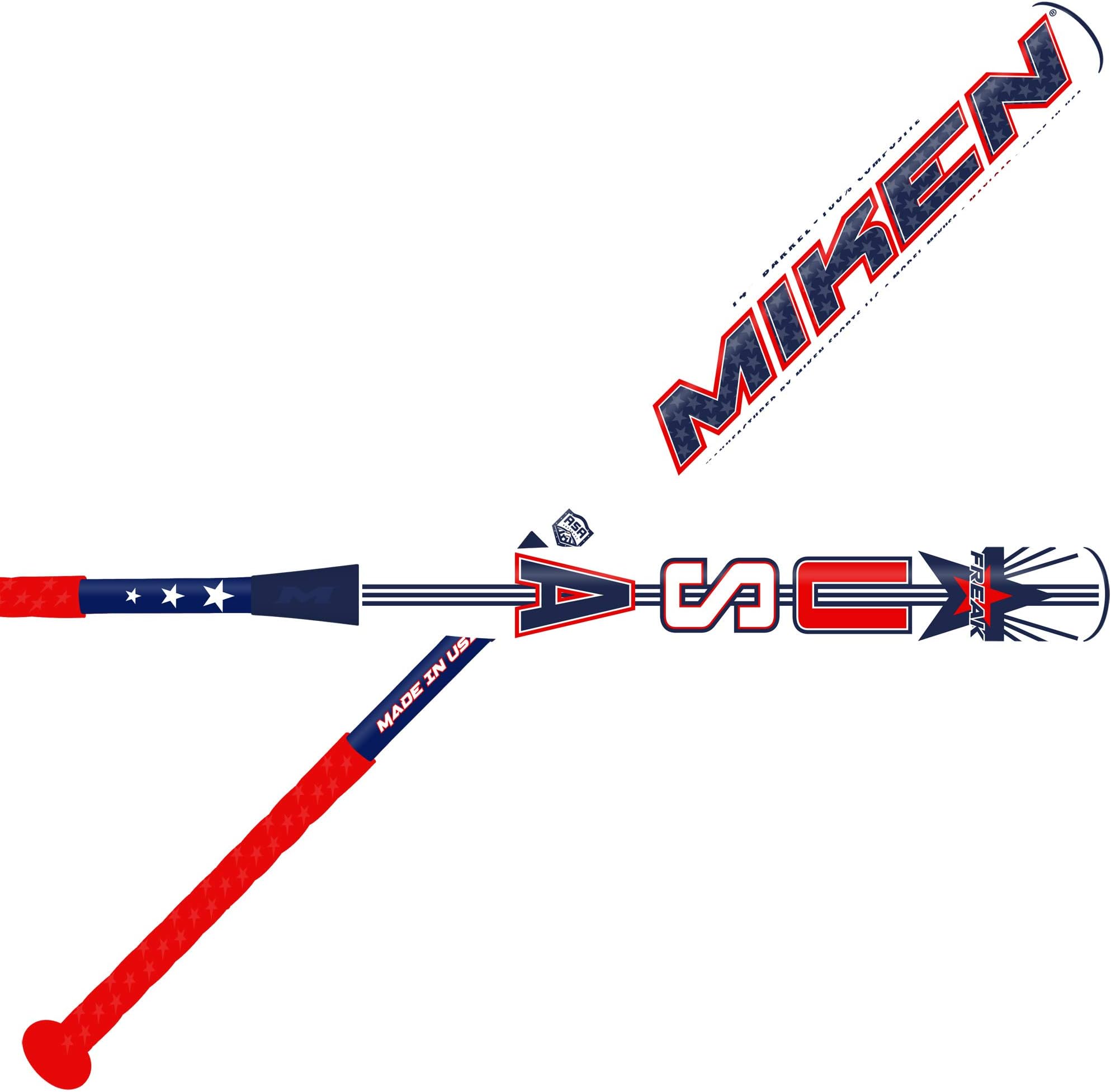 Miken 2019 Freak Border Battle USA Maxload ASA Slowpitch Softball Bat: MFKUSA