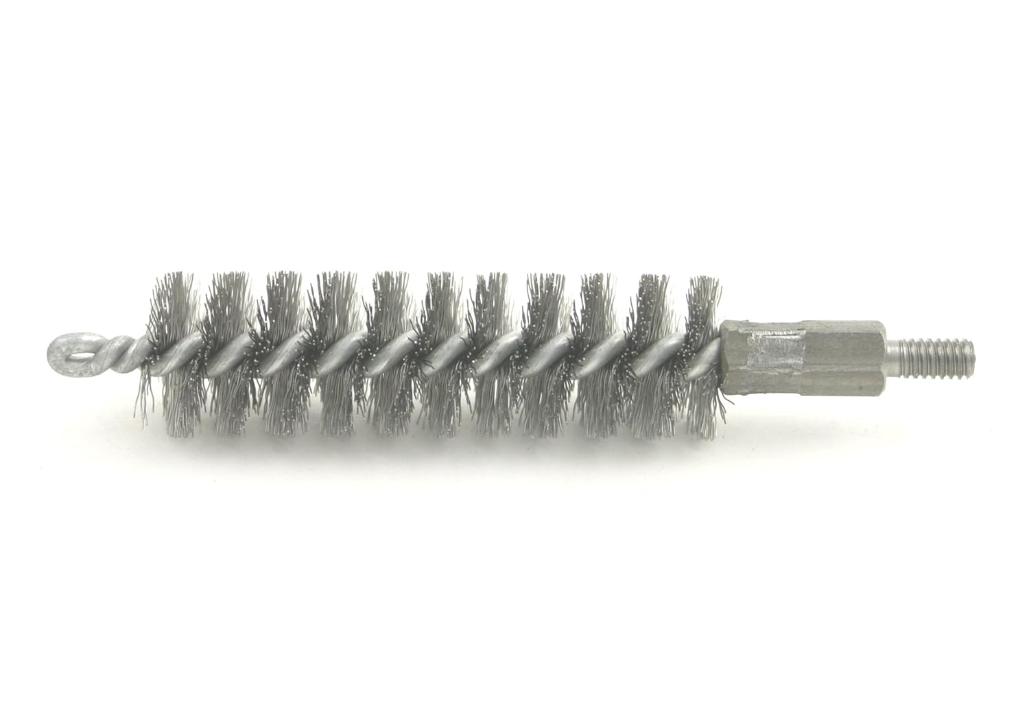 Brush Research 92 Spiral Twist Brush, Stainless Steel, Double Stem, 1/2