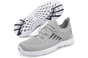 KICHEIF Water Shoes for Men Women Mesh Barefoot Hiking Swim River Shoes Adult Lake Pool Aqua Socks Beach Surfing Kayaking Sport Accessories Camping