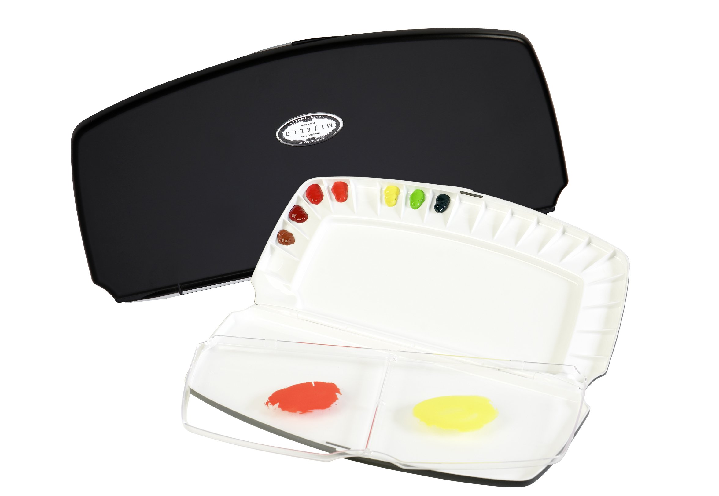 Mijello: Foldable Plastic Pallet 20 Black