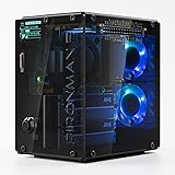 Pironman 5-MAX Dual NVMe M.2 SSD PCIe PC Case for