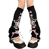 XEPST Harajuku Kawaii Leg Warmers for Girls & Women, 1 Pair