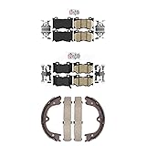 Transit Auto Front Rear Ceramic Disc Brake Pads Kit