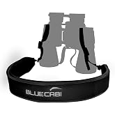 BlueCabi Neoprene Neck Strap for Cameras and Binoculars - Anti-Slip Neck Strap