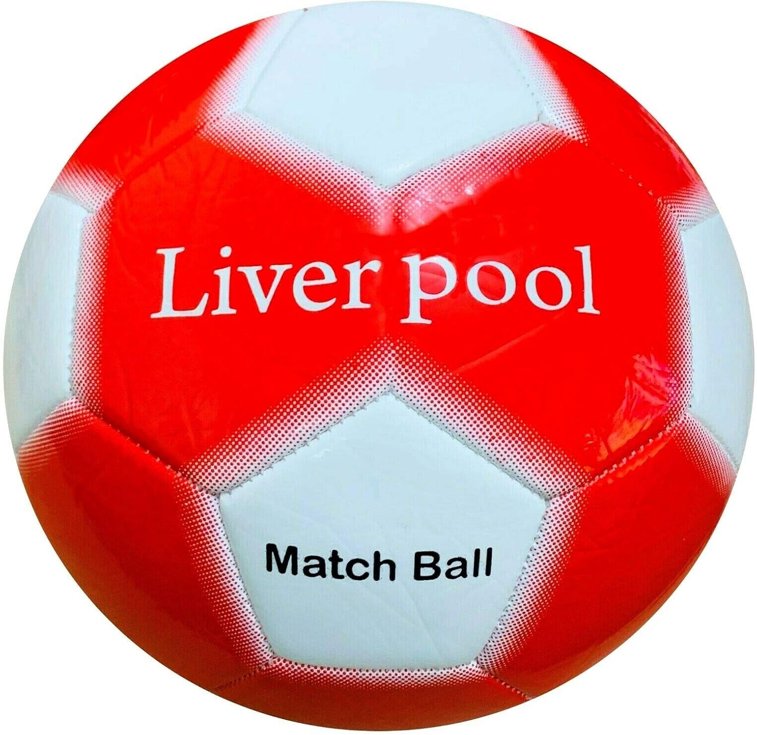 Spedster Liverpool - Balón de fútbol, tamaño 5,4, Incluye Bolsa de ...