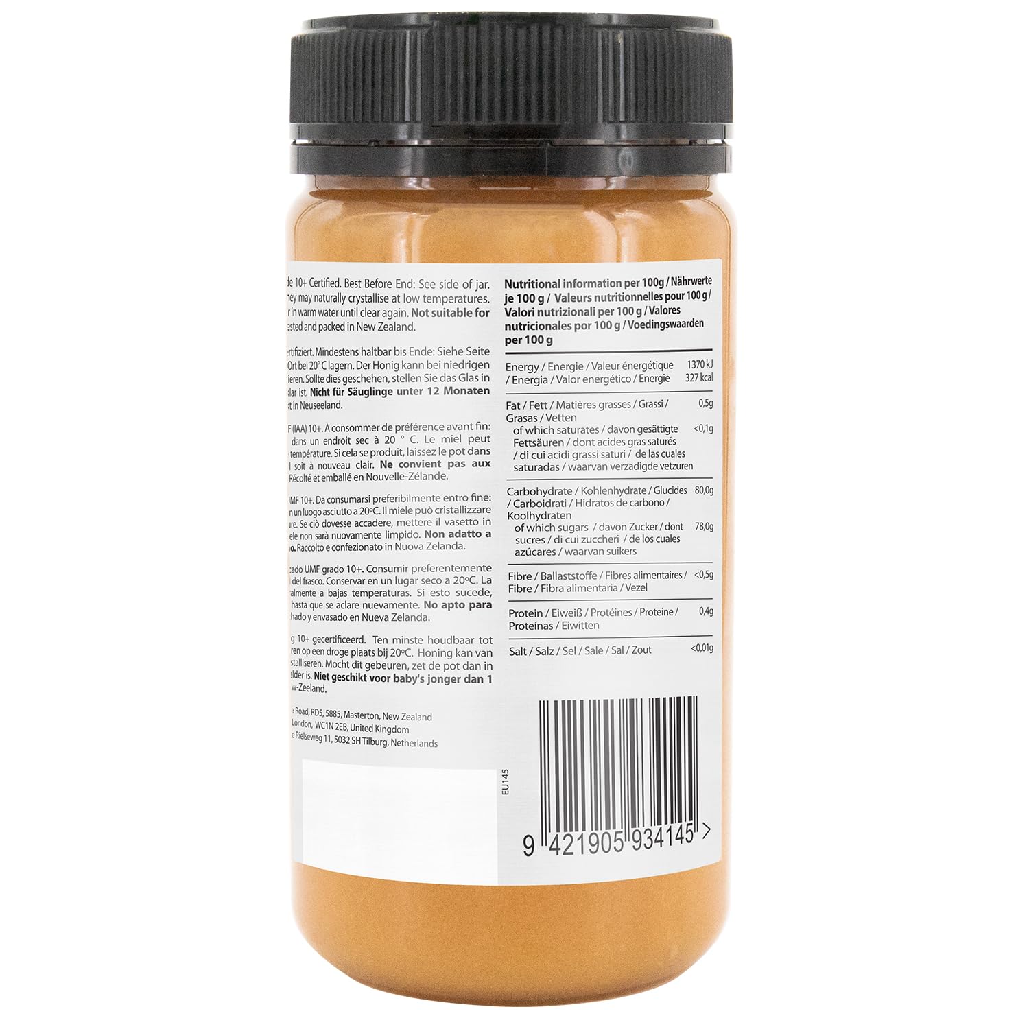 Steens Manuka Honey MGO 263+ - 500 g rein roher 100% zertifizierter UMF 10+ Manuka Honig - abgefüllt und versiegelt in Neuseeland 8