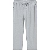 Weintee Women's Plus Size Petite Drawstring Knit Pants with Pockets