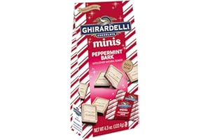 Ghirardelli Chocolate Company Peppermint Bark minis Pouch 4.3oz