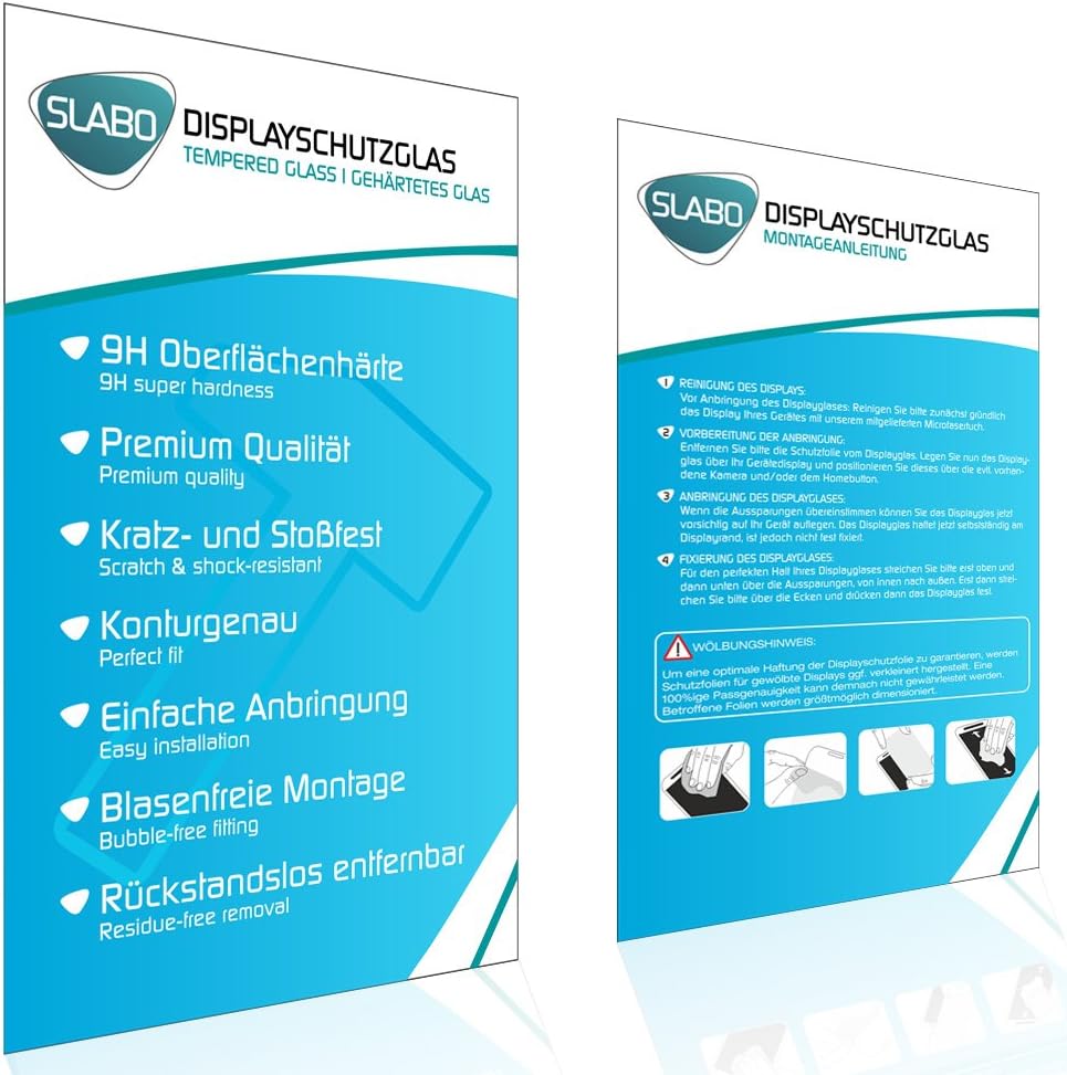 Slabo 3 x PREMIUM Tempered Glass screen protector for Samsung Galaxy Z Flip real Tempered Glass CLEAR 9H